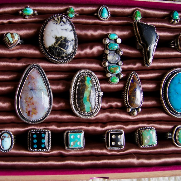 Boho Statement Rings | Artisan Made | Sterling Silver - Picture 2 of 3